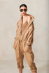 Poplin Tie Jumpsuit Urban Zen
